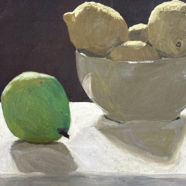 1980’s impressionist still life painting on canvas. Measures 17x16. Check out my shop Robins Egg Gallery for more.