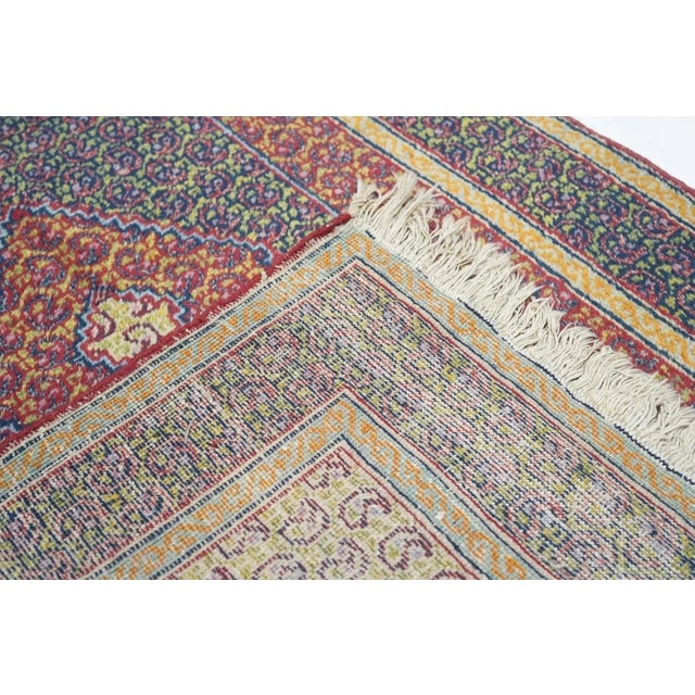 Antique Turkish Tribal Rug 3' x 4'7'' For Sale - Image 10 of 10