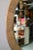 Mid-Century Modern Large Vintage Scandinavian Round Mirror, 1960s For Sale - Image 3 of 8