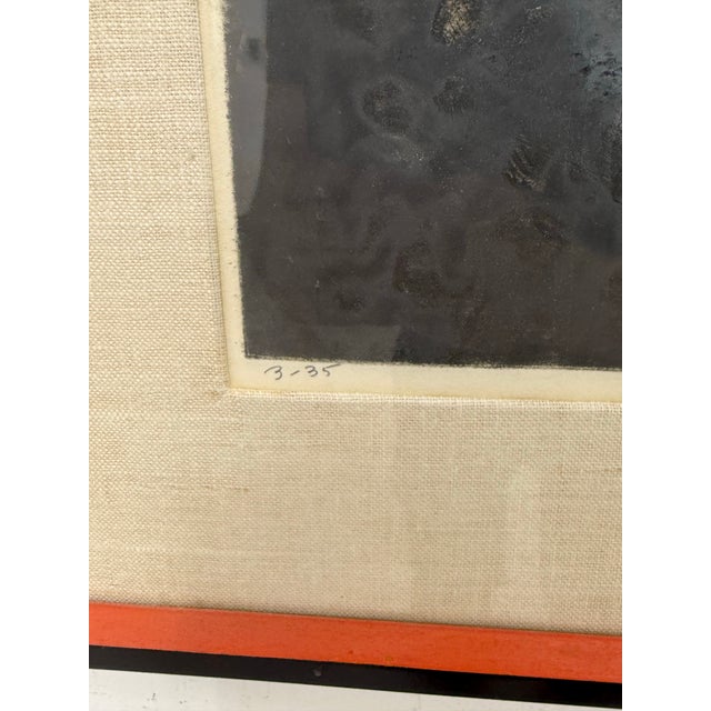 Design Plus Gallery presents a "Cat" Signed Framed Lithograph by Gerson Lieber (1921–2018). This limited edition...