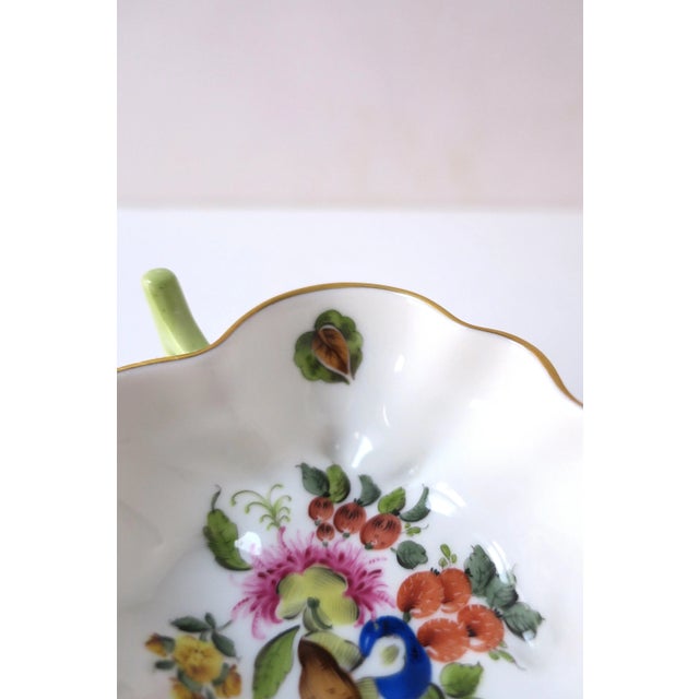 Green Herend Porcelain Bowl For Sale - Image 8 of 16