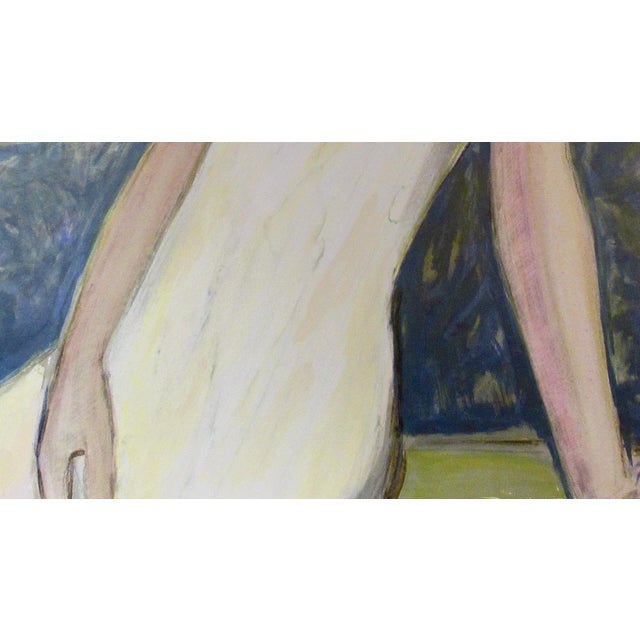 Late 20th Century Jean-Pierre Cassigneul "Le Bonheur Entrevu" Large Colors Lithograph 1988 Reproduction Print For Sale - Image 5 of 8