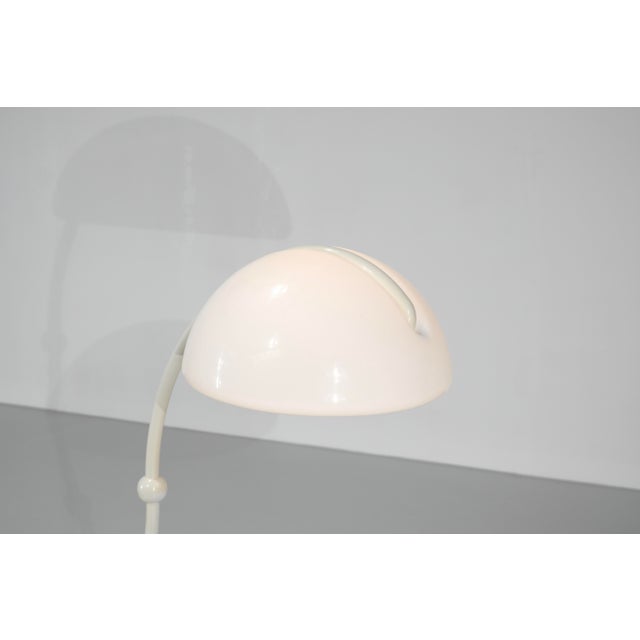 Cream Serpente Floor Lamp by Martinelli Luce for Martinelli Luce, Italy, 1960s For Sale - Image 8 of 18