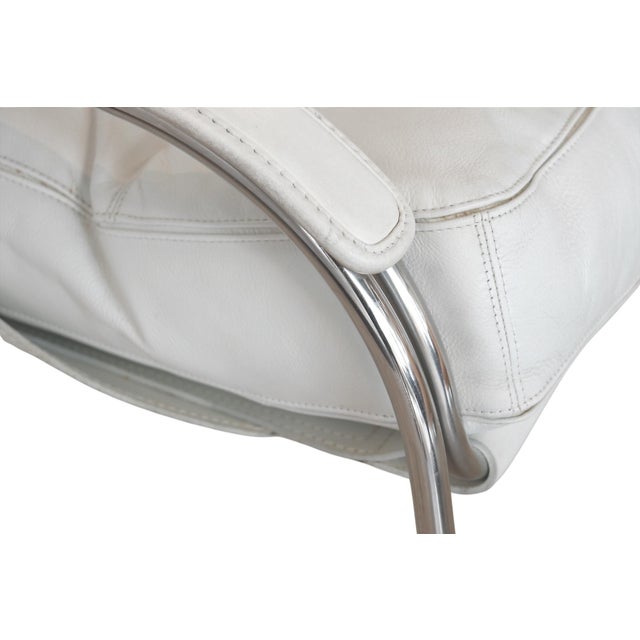 Italian Maggiolina Lounge Chairs & Ottoman by Marco Zanuso for Zanotta For Sale In Tampa - Image 6 of 9