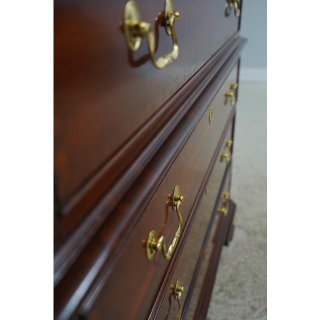 Councill Craftsmen Mahogany 8 Drawer Dresser For Sale - Image 9 of 14