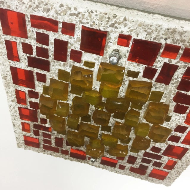 Concrete & Glass Wall Lights, 1970s, Set of 3 For Sale - Image 11 of 18