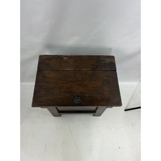 Early Antique Korean Tansu Chest / Side Table For Sale - Image 12 of 13
