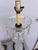 Vintage Early 20th Century Pair Crystal & Brass Lamps -2 For Sale - Image 11 of 12