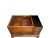 Antique Burled Wood Copper Lined Japanese Hibachi Cabinet For Sale - Image 11 of 11