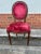 Pair of 20th Century Louis XVI Style Mahogany Upholstered Side Chairs For Sale - Image 11 of 12