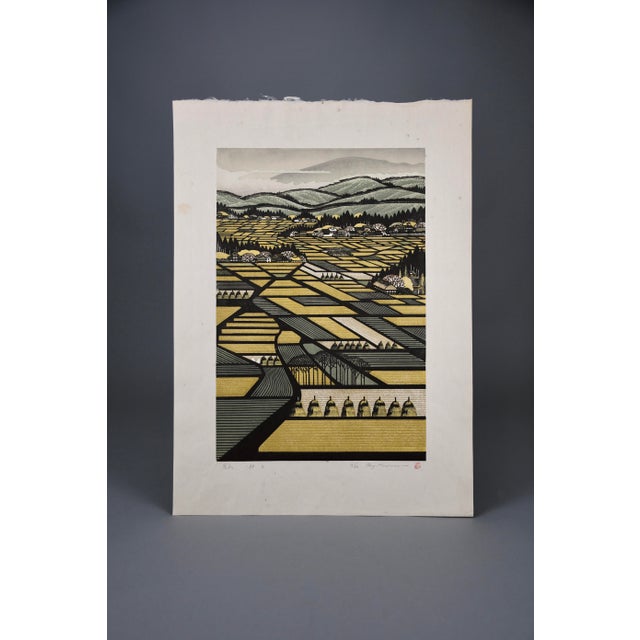 Ray Morimura, Gassan, 1998, Woodblock For Sale - Image 16 of 16