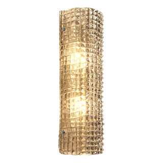 Smoked-Fumé Crocodile Murano Glass Wall Sconces by Simoeng, Set of 2 For Sale