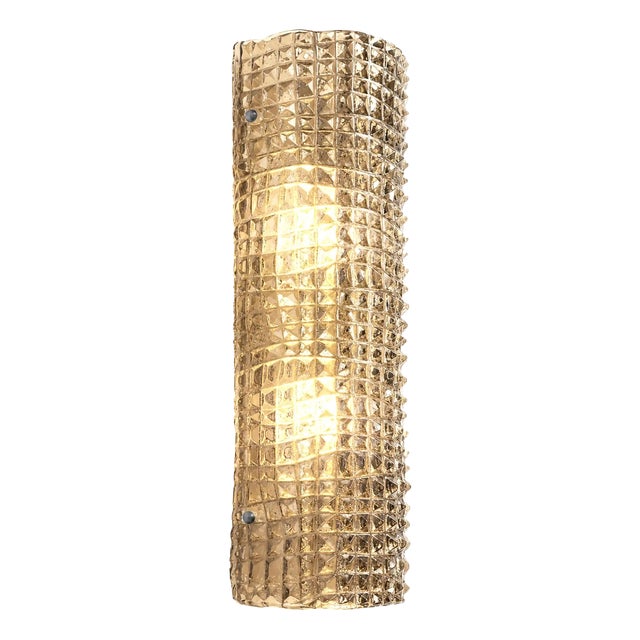 Smoked-Fumé Crocodile Murano Glass Wall Sconces by Simoeng, Set of 2 For Sale