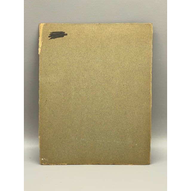 1930s Henry Ives Cobb Jr. Charcoal Drawing of Central Park For Sale - Image 10 of 11