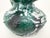 Green Vintage Sculptural Green Lava Glaze Ceramic Ewer With Scroll Handle For Sale - Image 8 of 18