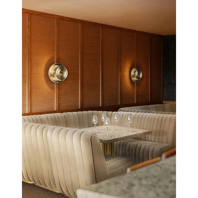 Metal Hendrix Wall Light by Delightfull For Sale - Image 7 of 11