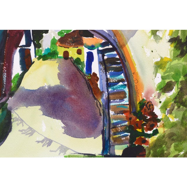Paper Archway Decorated for the Festival - Landscape by Karen Druker For Sale - Image 7 of 10