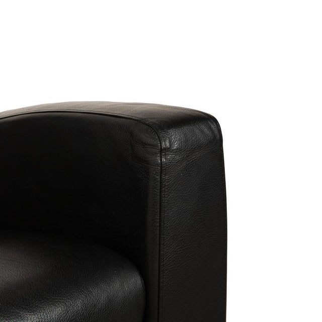 Animal Skin Arion Armchairs in Black Leather from Stressless, Set of 2 For Sale - Image 7 of 18