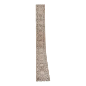 Mid 20th Century Vintage Turkish Stair Runner 2'1'' X 24'5''