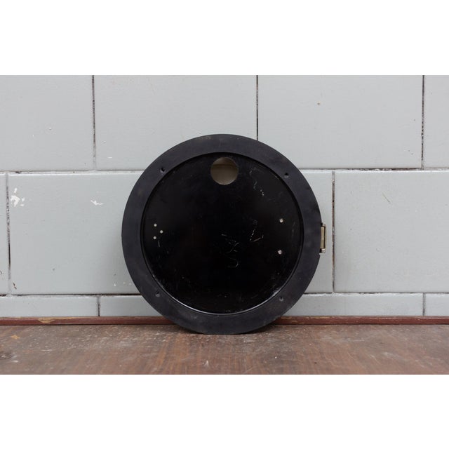 Black Vintage Black Wall Clock from Seiko, 1990s For Sale - Image 8 of 10