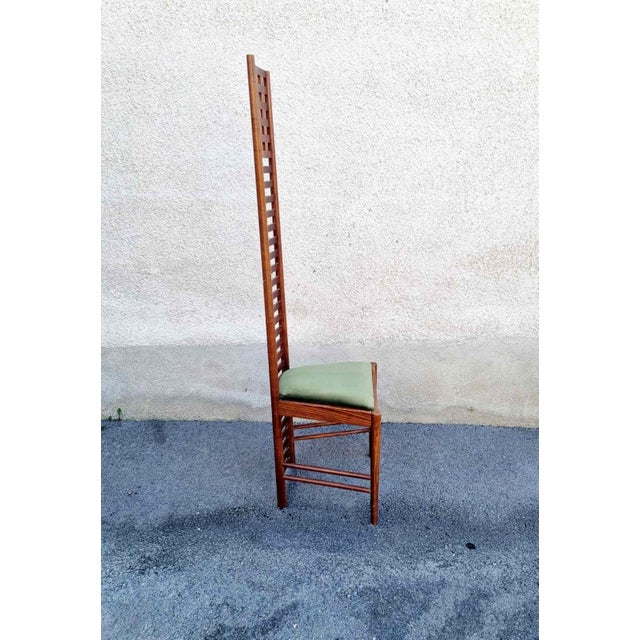 1980s Mid-Century Hill House 1 Chair by Charles Rennie Machintosh, Italy, 1980s For Sale - Image 5 of 12