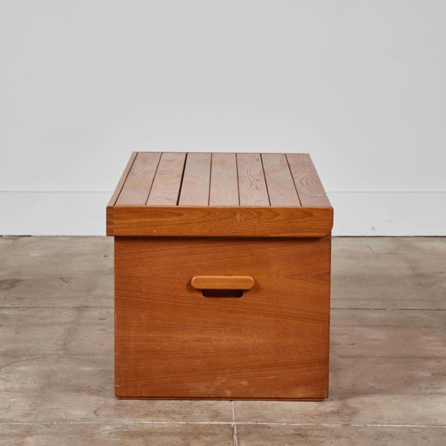 1960s 1960s Kai Kristiansen Storage Chest/Trunk for Aksel Kjersgaard For Sale - Image 5 of 12