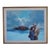 Mid 20th Century Robert Albert Maguire Lovers in a Winter Landscape Oil Painting on Board For Sale