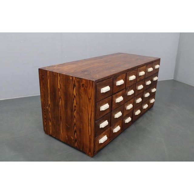 Czechoslovak Industrial Bank Drawer Cabinet, 1940s For Sale - Image 16 of 18