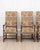 French Set of Four French 20th Century Louis XIII Style Armchairs For Sale - Image 3 of 10