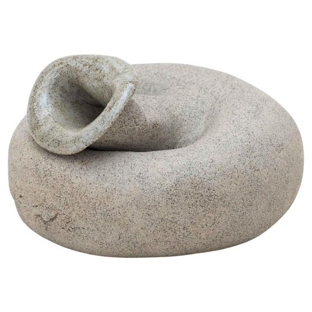 Gray Beneath the Radiator I Decorative Ceramic Vase by Lillian Tørlen For Sale - Image 8 of 8