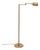 Swing Arm Brass Floor Lamp from Holtkoetter, Germany, 1980s For Sale