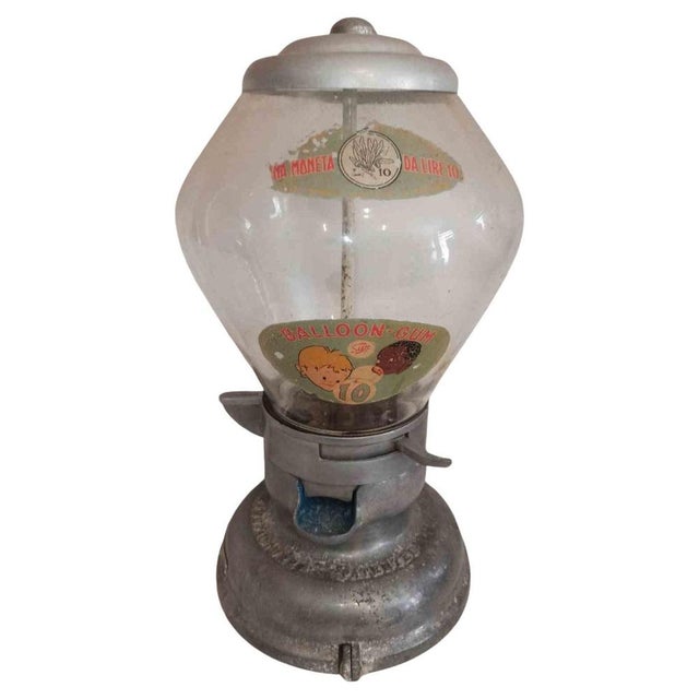 Vintage Chewing Gum Dispenser, Italy, 1930s For Sale - Image 6 of 6