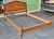 Mid 20th Century Dixie Furniture Mid Century Provincial Style Cherry Full Size Bedframe For Sale - Image 5 of 9