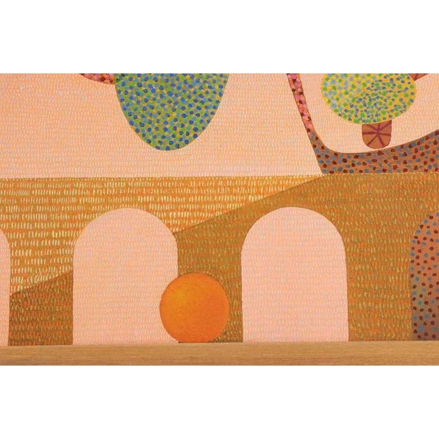 Leo Guida, Surrealist Composition, Oil on Canvas, 1970s For Sale - Image 7 of 8