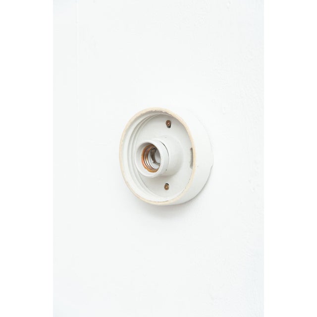 Wilhelm Wagenfeld Model LJS 961 Bauhaus Wall Lamp by Wilhelm Wagenfeld for Lindner, 1950s For Sale - Image 4 of 11