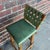 Pair of Ranch Oak Rustic Leather and Wood Bar Stools For Sale - Image 9 of 12