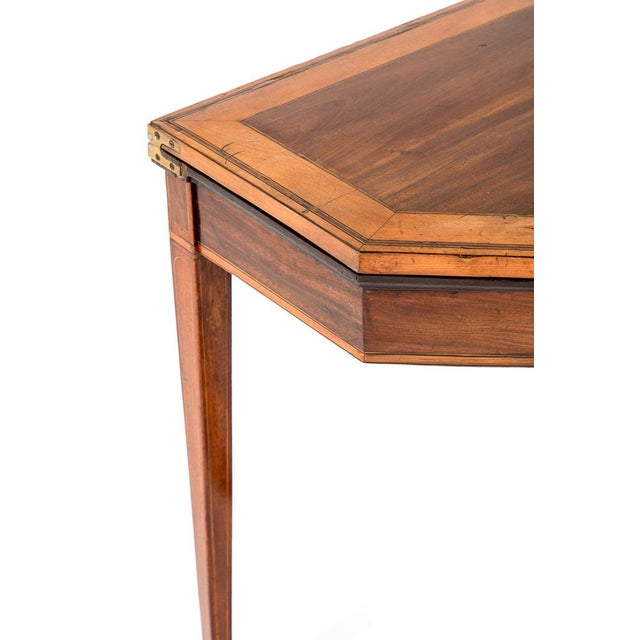 George III Mahogany Card Table For Sale - Image 9 of 18