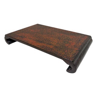 Japanese Lacquered Display Stand, 1920s For Sale