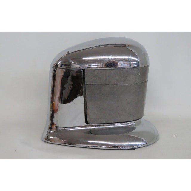 Silver Rival Tilt Top Juice O Mat Hand Press Juicer Deco Chrome Industrial Style 4502b For Sale - Image 8 of 18