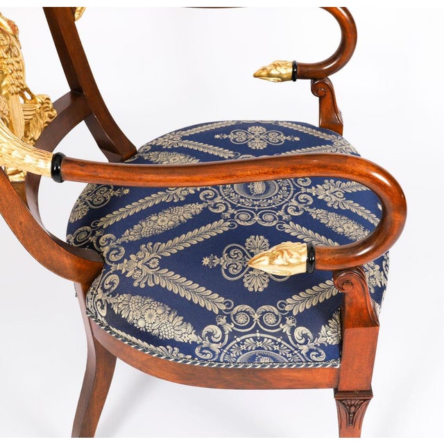 Antique Italian Neoclassical Giltwood Armchairs, 1890s, Set of 2 For Sale - Image 15 of 18