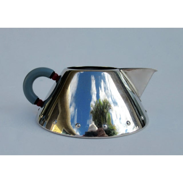 Vintage C.1980's "Memphis-Style," Michael Graves(Designer) for Alessi(Manufacture) -Creamer & Sugar Serving Set For Sale In West Palm - Image 6 of 13
