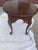 Queen Anne Queen Anne Style Oval Side Table With Drawer For Sale - Image 4 of 12