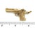 Mid 20th Century Pistol Handgun Charm Pendant in Solid 14k Yellow Gold 20.7g For Sale - Image 10 of 11