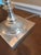 Silver Restoration Hardware Crystal Ball Table Lamp For Sale - Image 8 of 13