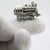 A vintage miniature depicting a railway locomotive, handcrafted in Sterling Silver (925/000) in Italy between the 1970s...