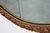 1920s French Art Deco Oval Mirror in Gilded Oak, 1920s For Sale - Image 5 of 11