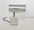 Metal Neal Small, Koch & Lowy Style Marble Table Lamp With Swivel Chrome Shade For Sale - Image 7 of 8