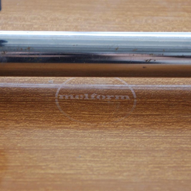 Brown Vintage Adjustable Trolley Table from Melform, 1960s For Sale - Image 8 of 18