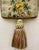 White Early 20th Century Victorian Style Needlepoint Bell Pull For Sale - Image 8 of 9