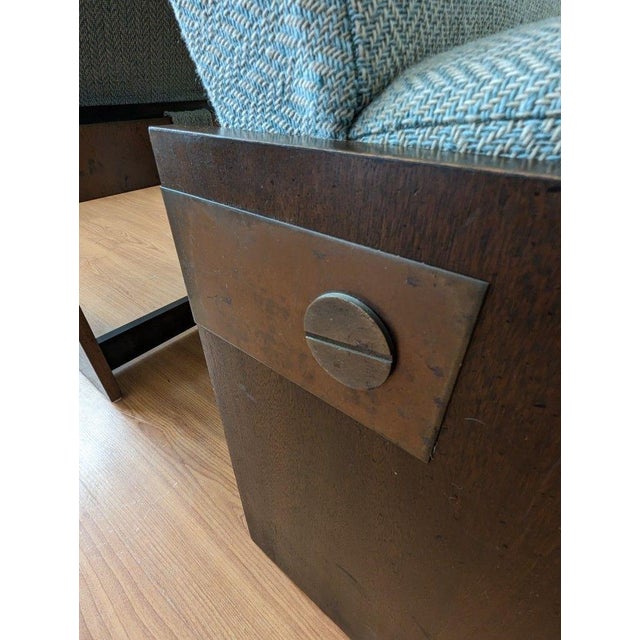 1970s Mid Century Brutalist Set of 6 Staccato Dining Chairs by Lane For Sale - Image 9 of 10